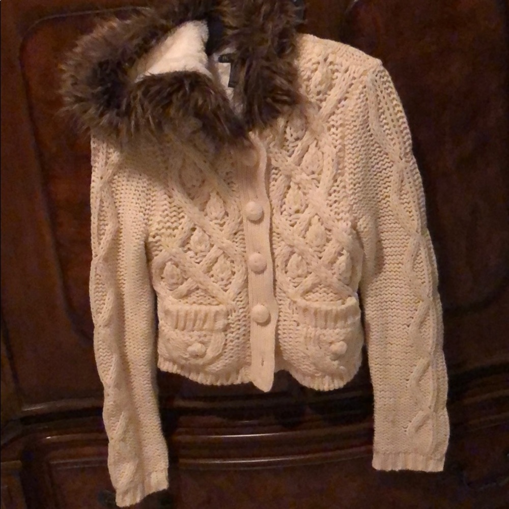 Women’s knitted jacket by INC